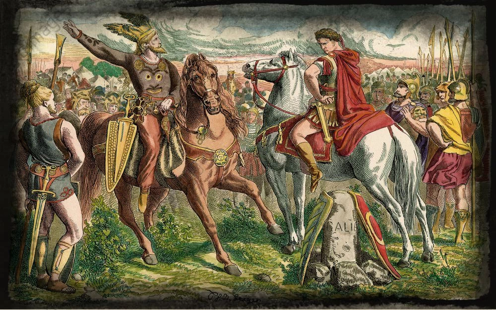 Peter Johann Nepomuk Geiger - Cesare e Ariovisto